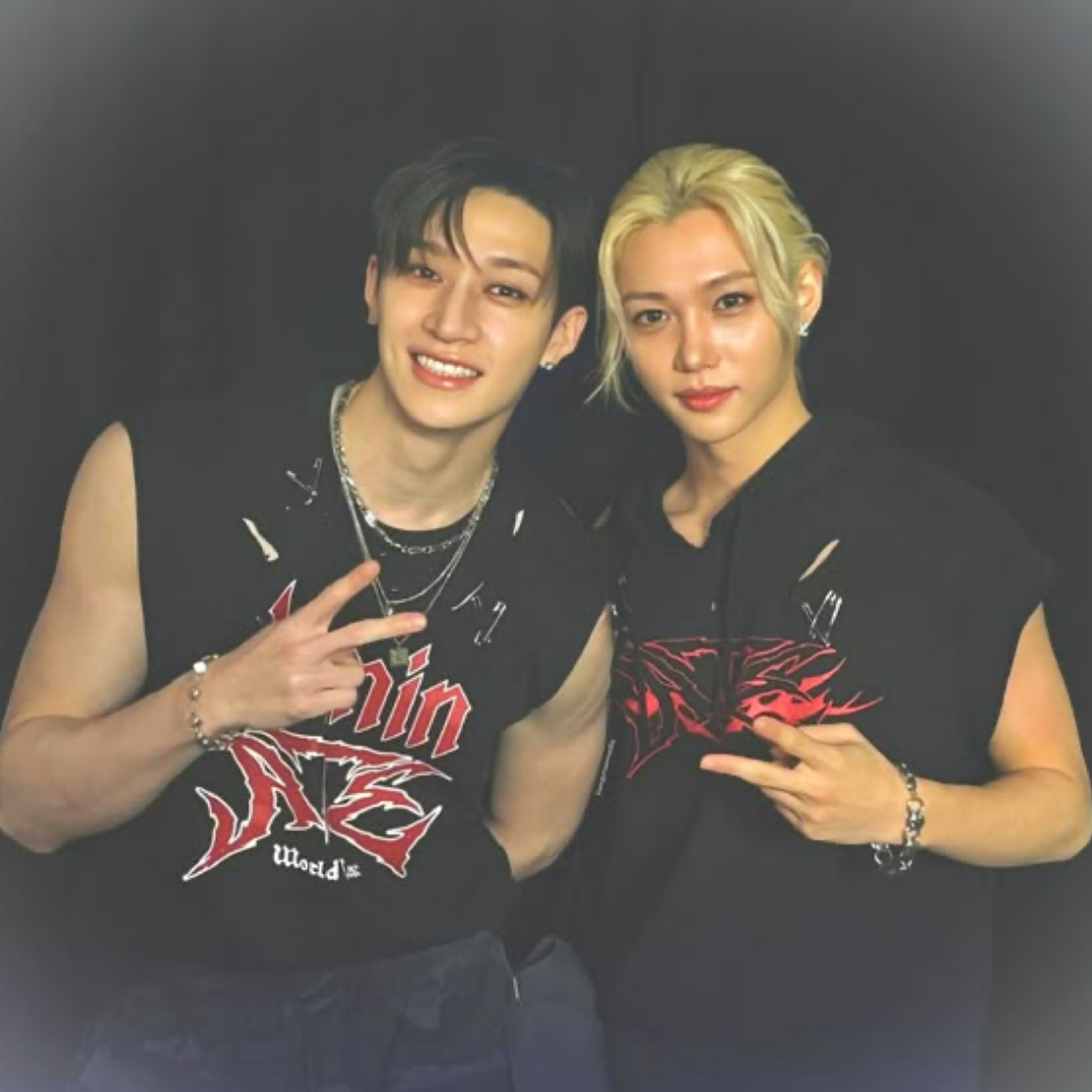 Recent activity shot of Bang Chan (Stray Kids)