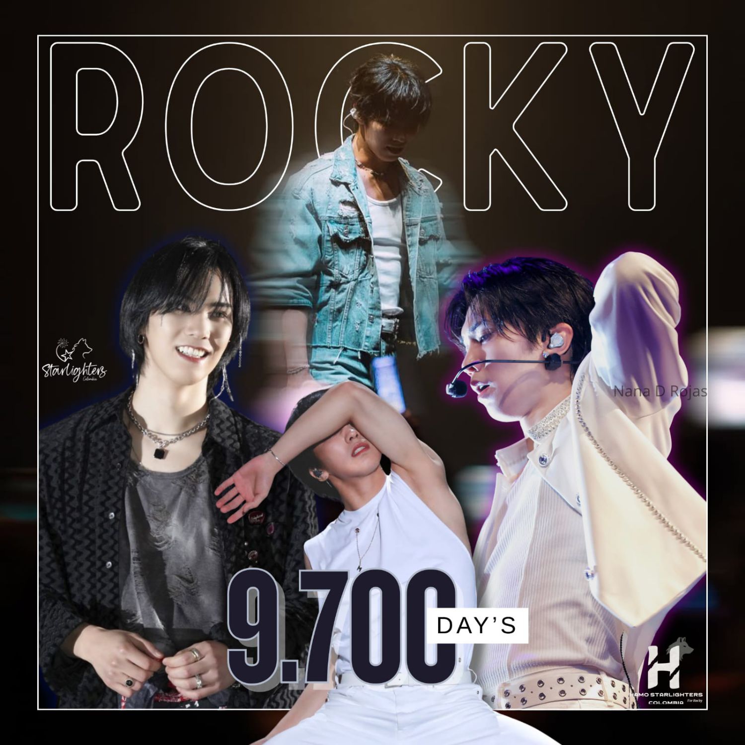 Recent activity shot of Rocky
