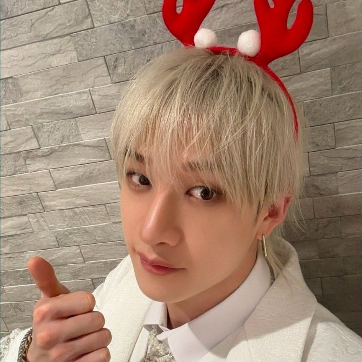 Recent activity shot of Bang Chan (Stray Kids)