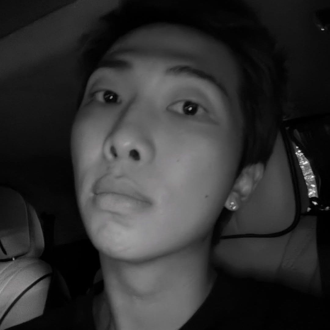 Recent activity shot of RM (BTS)