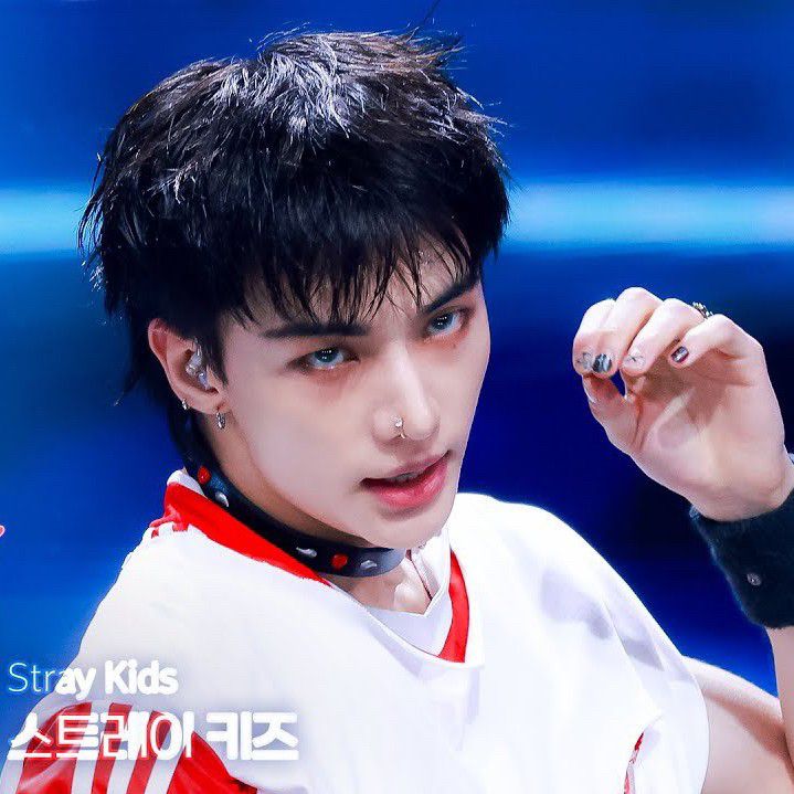 A moment captured by Hyunjin (Stray Kids)'s fan