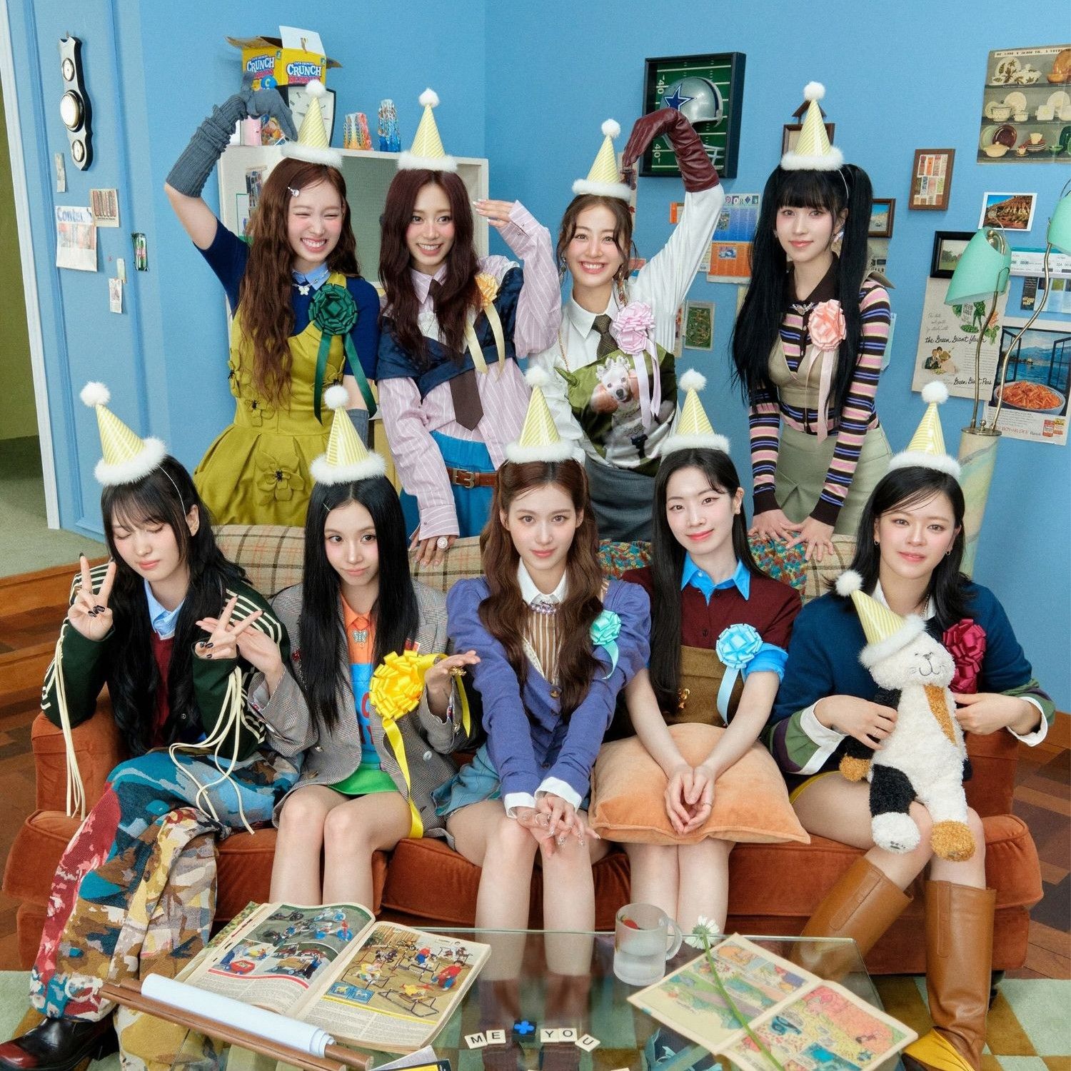 Recent activity shot of TWICE