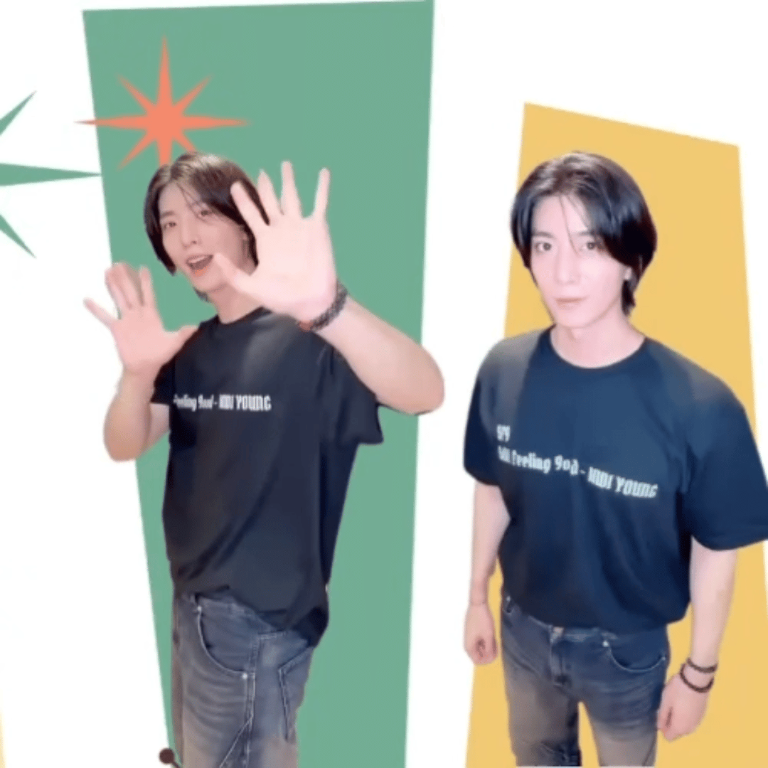 A moment captured by Hwiyoung (SF9)'s fan