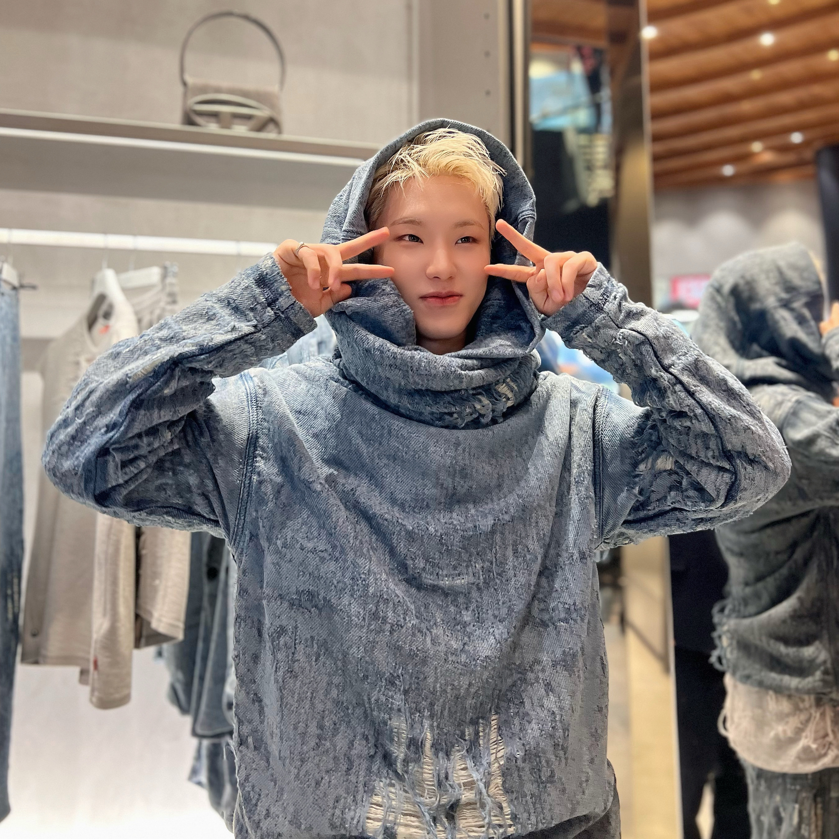A moment captured by Hoshi (SEVENTEEN)'s fan