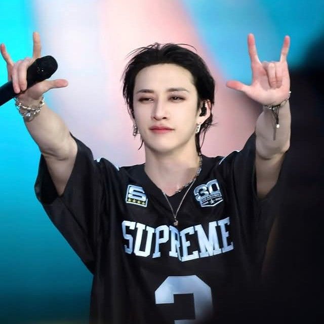 A moment captured by Bang Chan (Stray Kids)'s fan