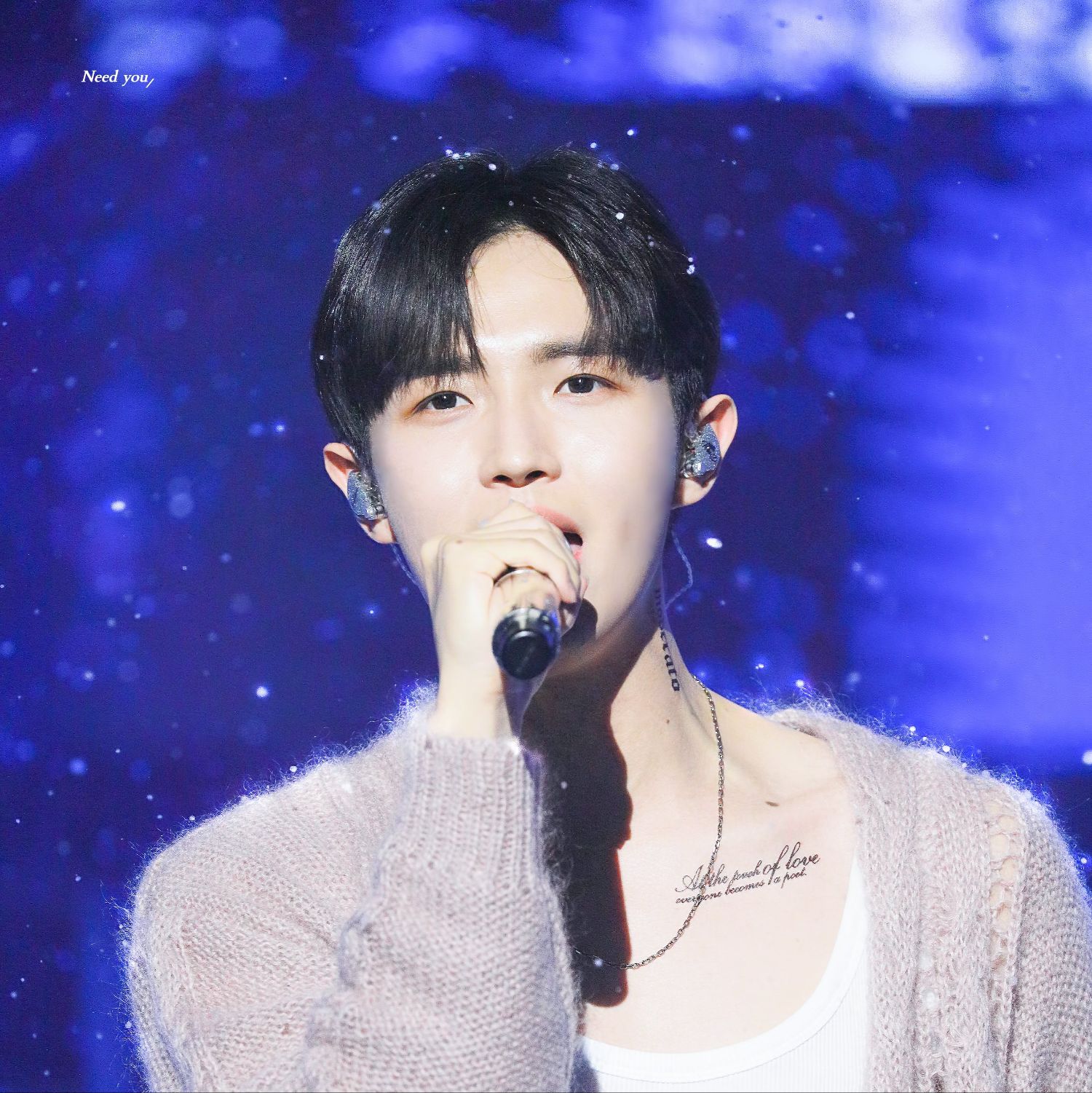 Behind-the-scenes cut of Kim Jaehwan