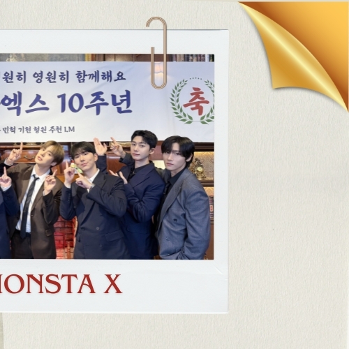 Recent activity shot of Joohoney (MONSTA X)