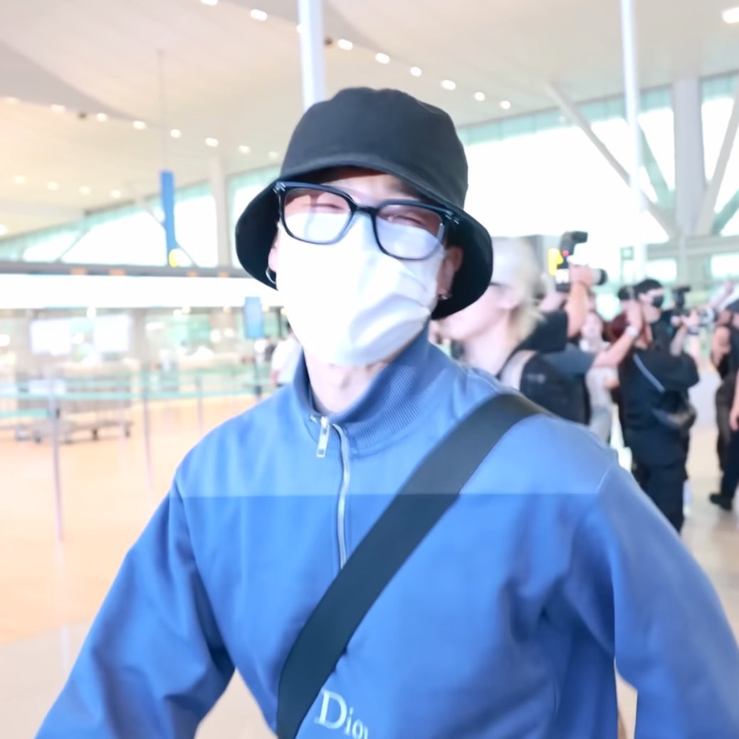 Recent activity shot of Jimin (BTS)