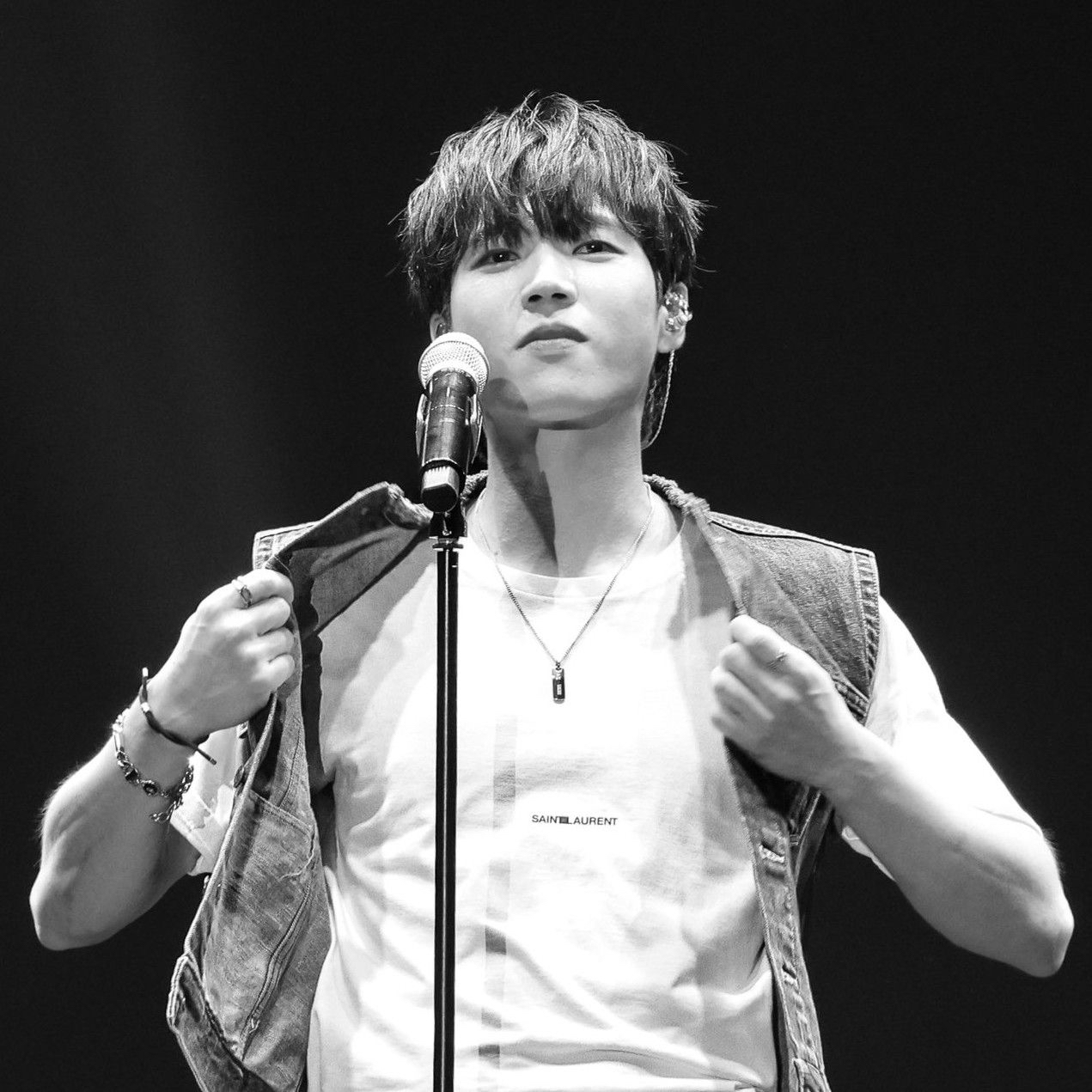 Recent activity shot of Woohyun (INFINITE)