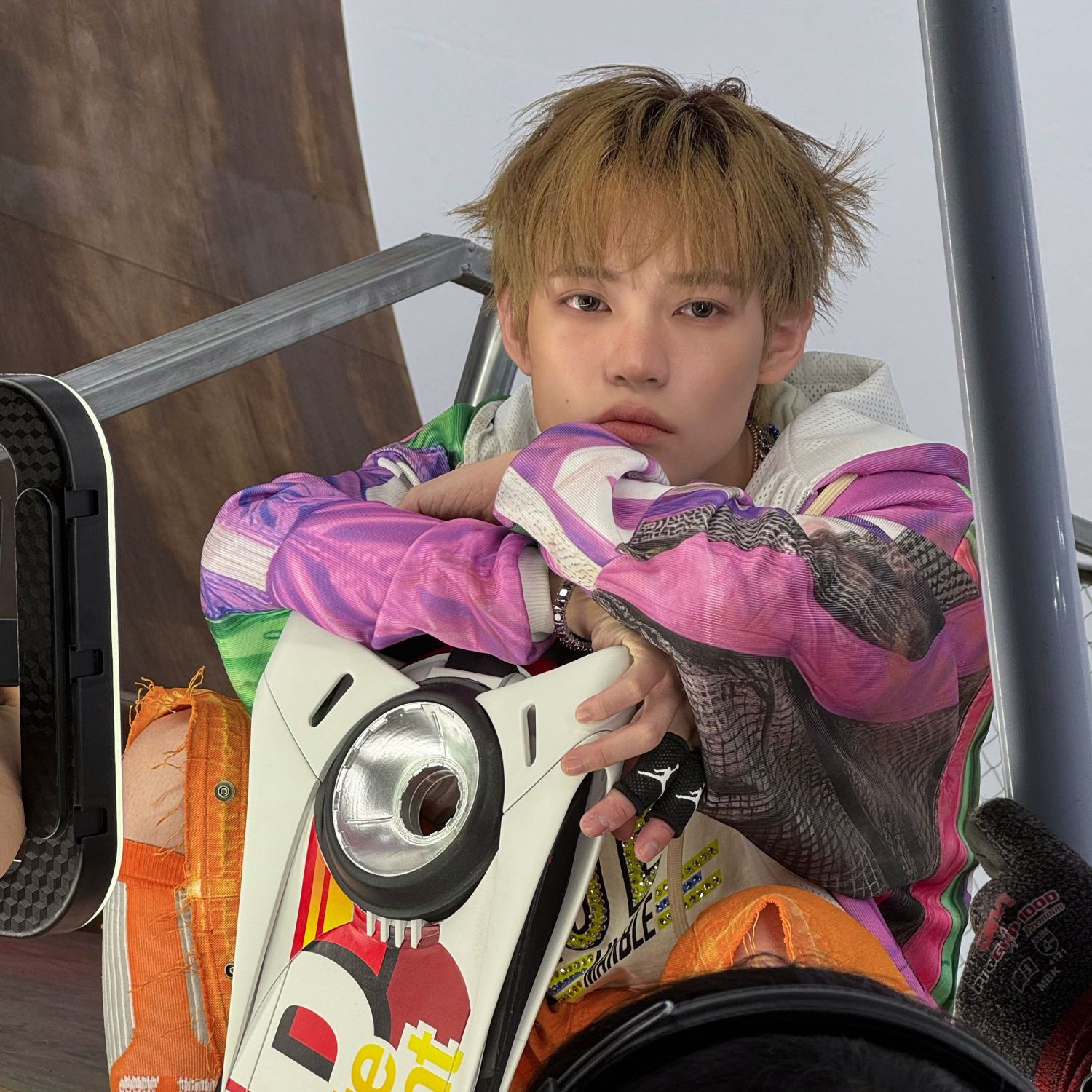 A moment captured by Chenle (NCT DREAM)'s fan