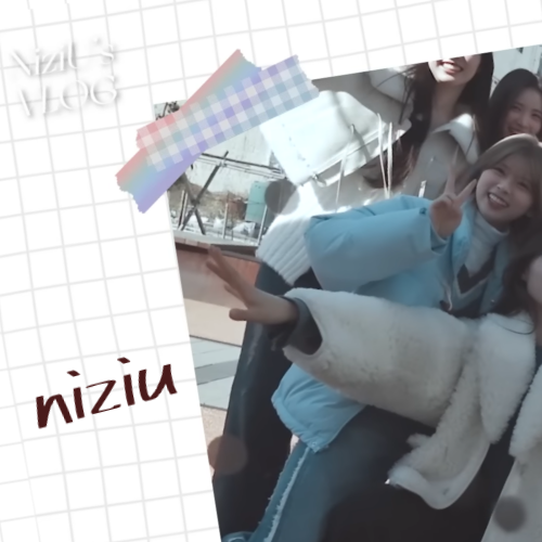 NiziU의 비하인드 컷
