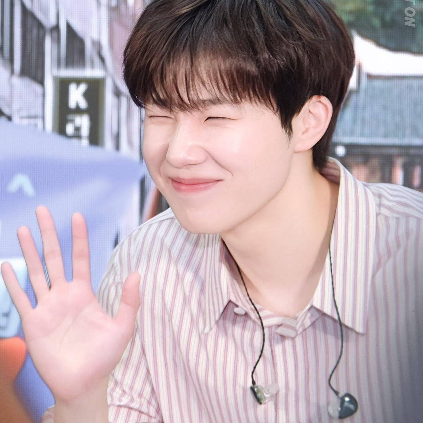 Recent activity shot of Sungkyu (INFINITE)