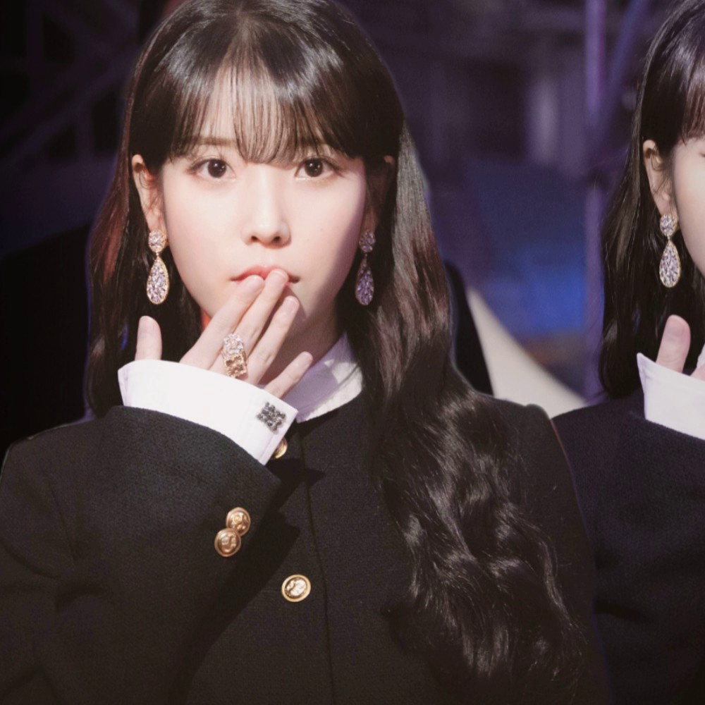 A moment captured by IU's fan