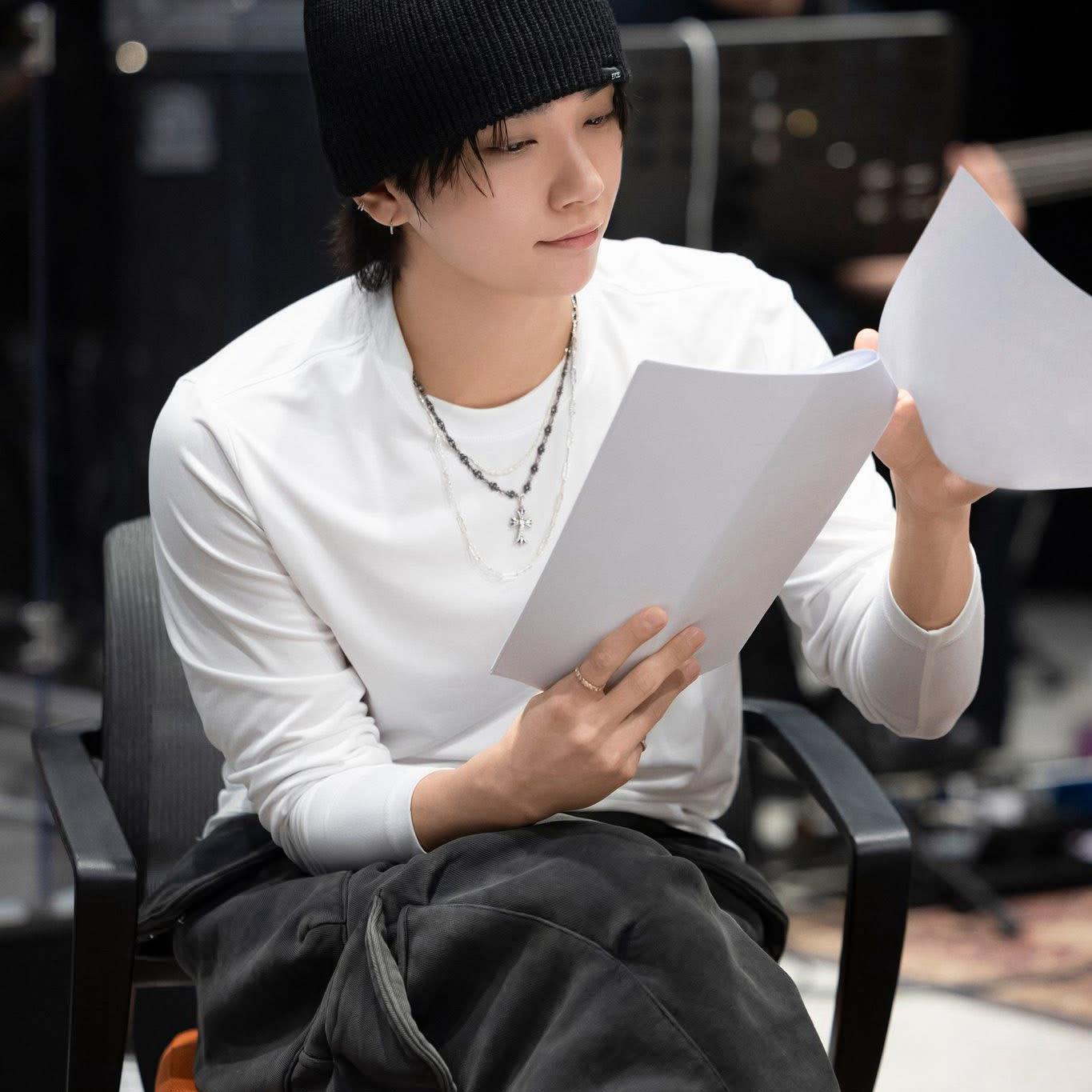 Recent activity shot of Joshua (SEVENTEEN)