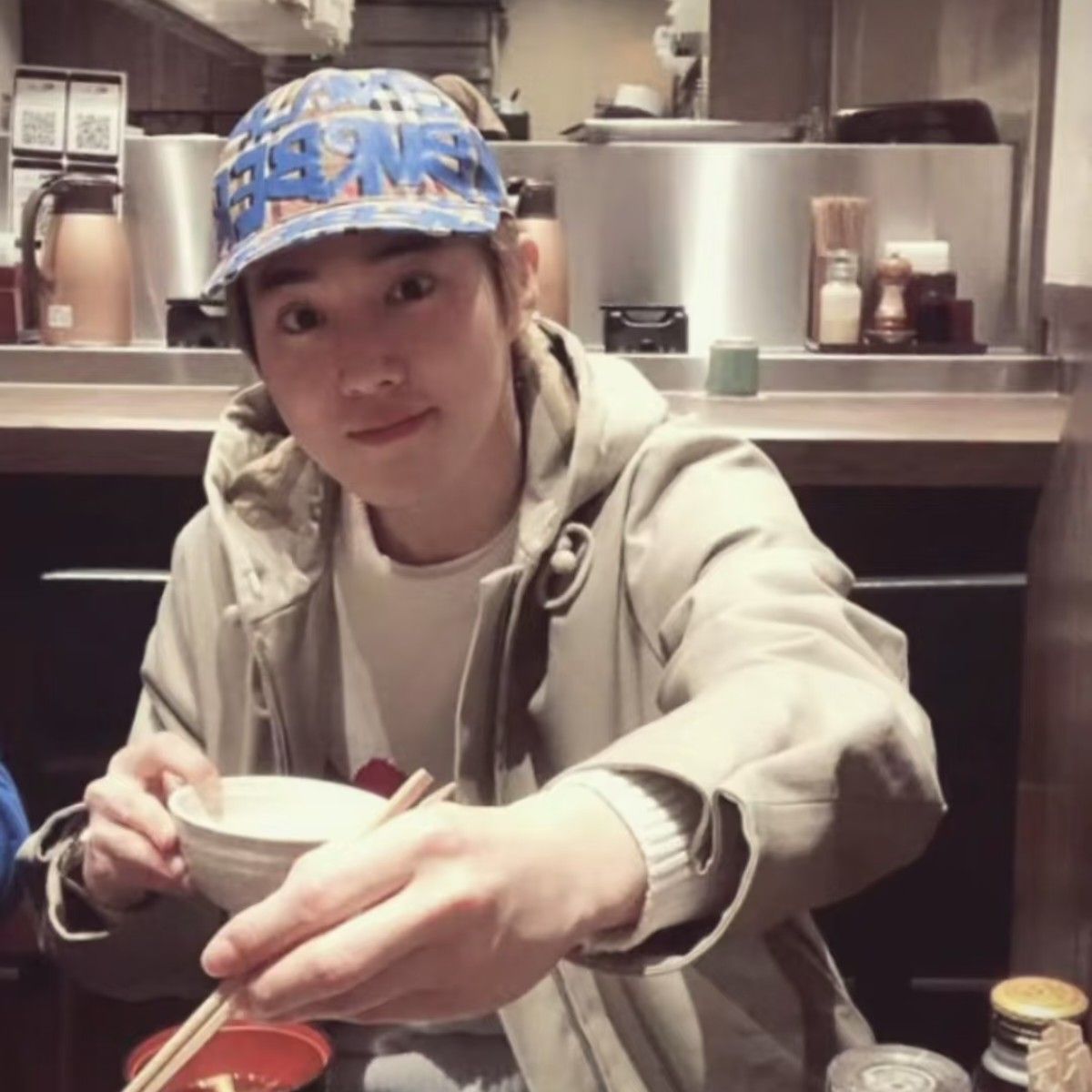 Behind-the-scenes cut of Suho (EXO)