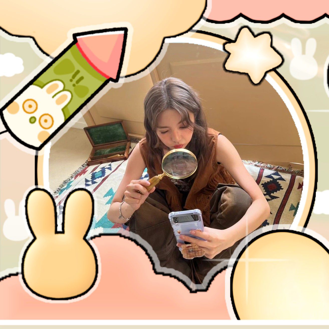 A moment captured by Dami (DREAMCATCHER)'s fan
