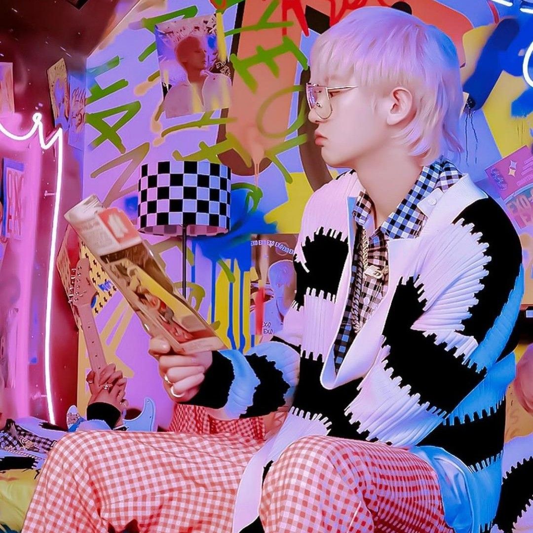 Behind-the-scenes cut of Chanyeol (EXO)