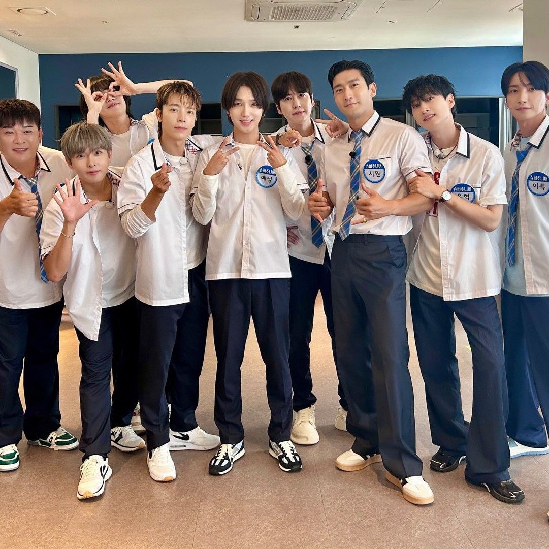Behind-the-scenes cut of Super Junior