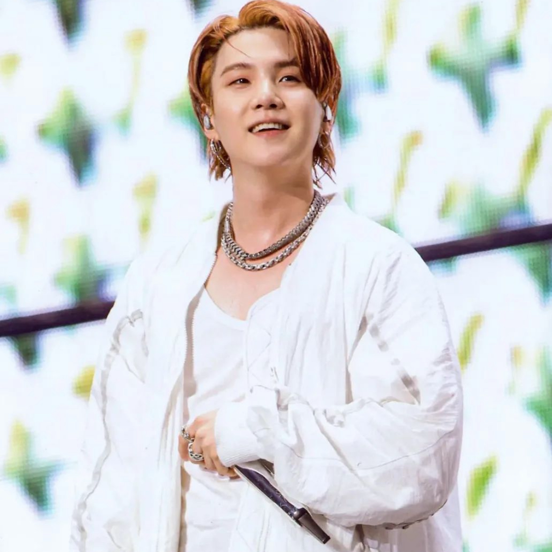 Recent activity shot of SUGA (BTS)