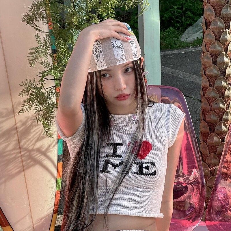 Recent activity shot of Soyeon (i-dle)