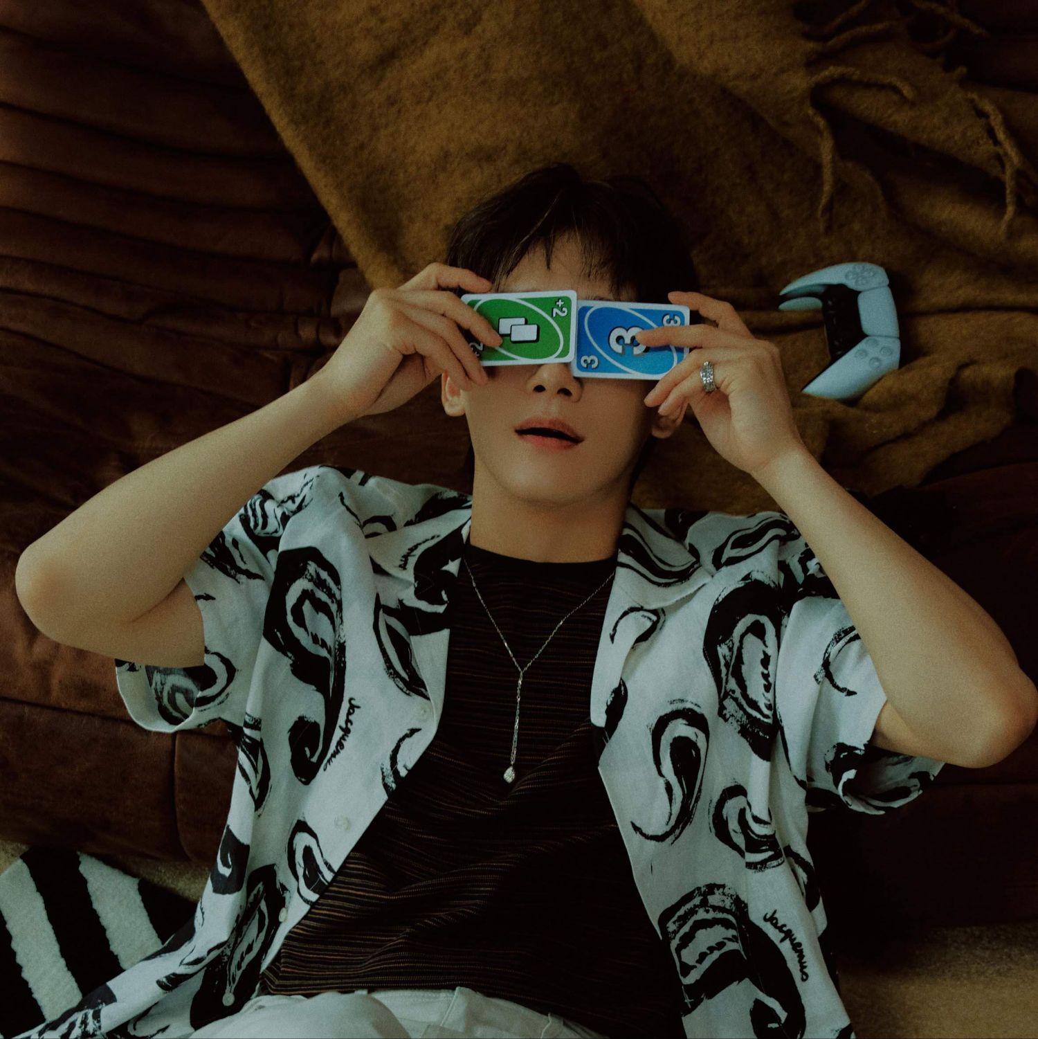 Recent activity shot of Chen (EXO)