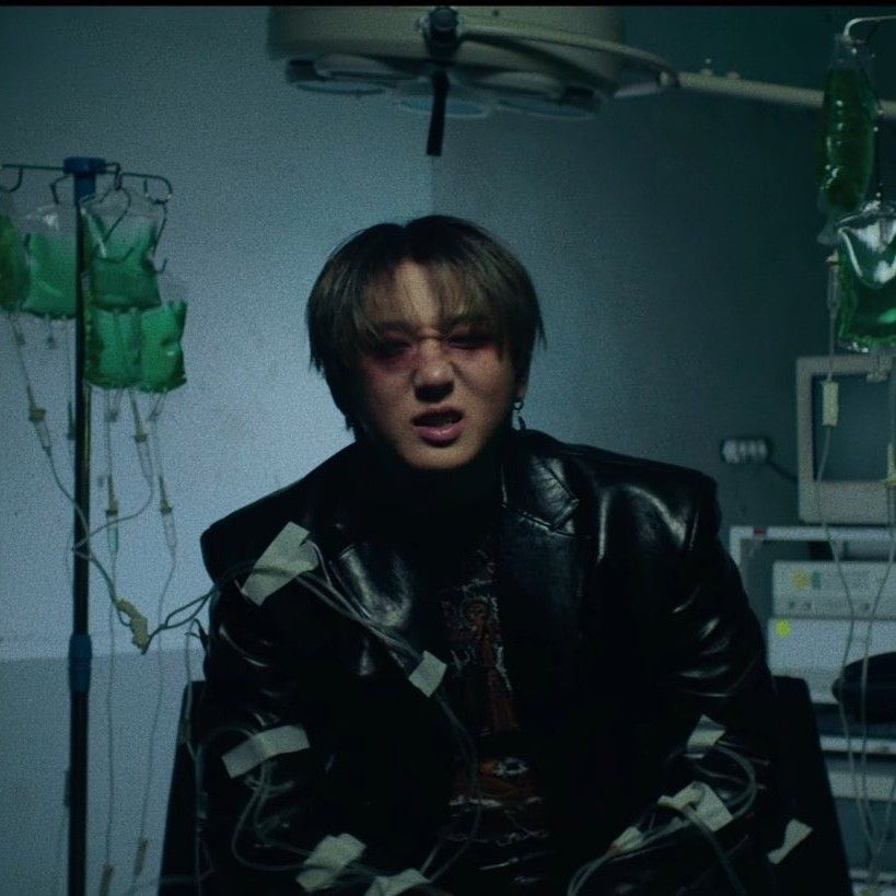 A moment captured by Changbin (Stray Kids)'s fan