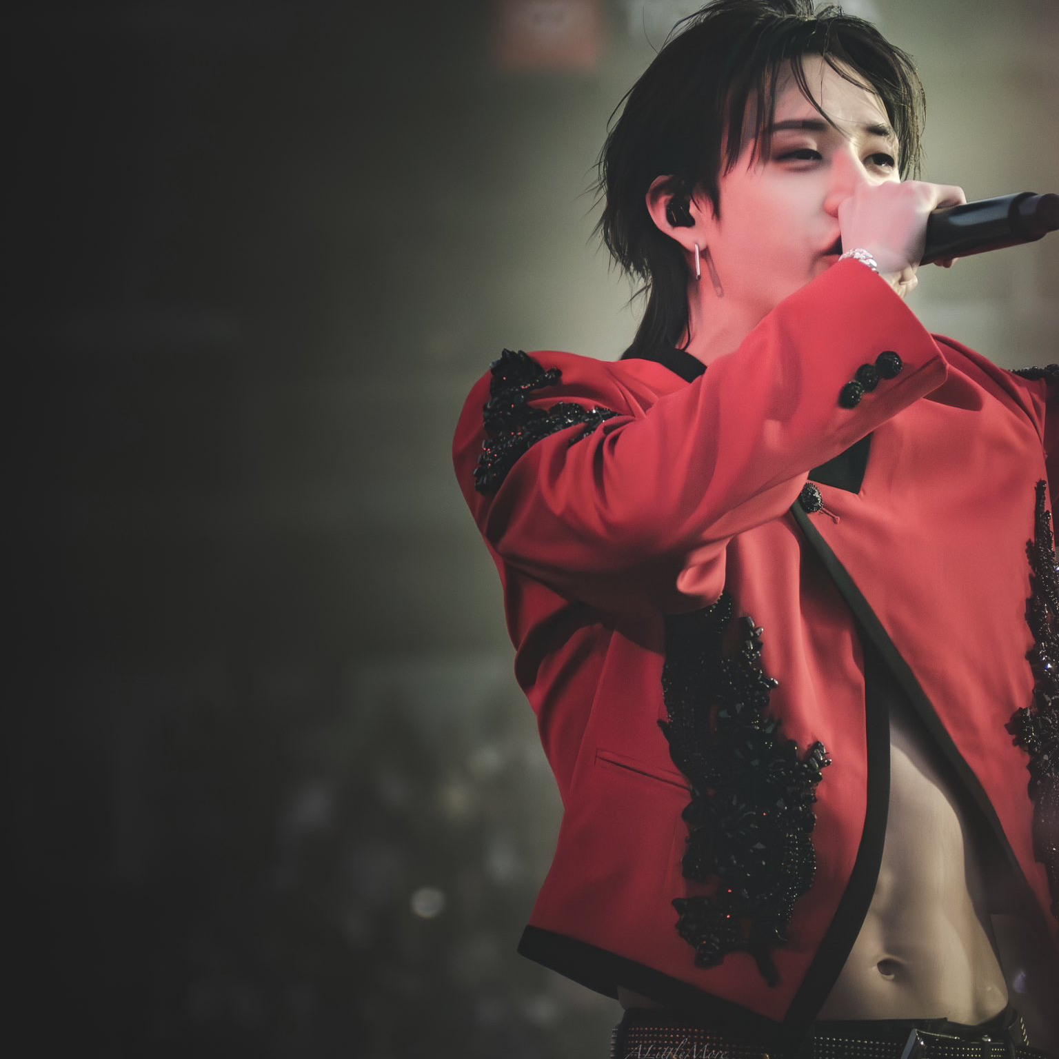 A moment captured by Bang Chan (Stray Kids)'s fan