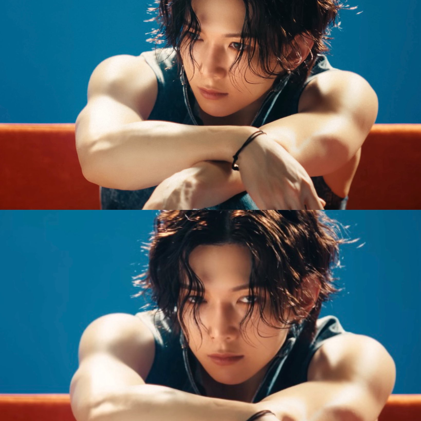 Recent activity shot of Yeosang (ATEEZ)