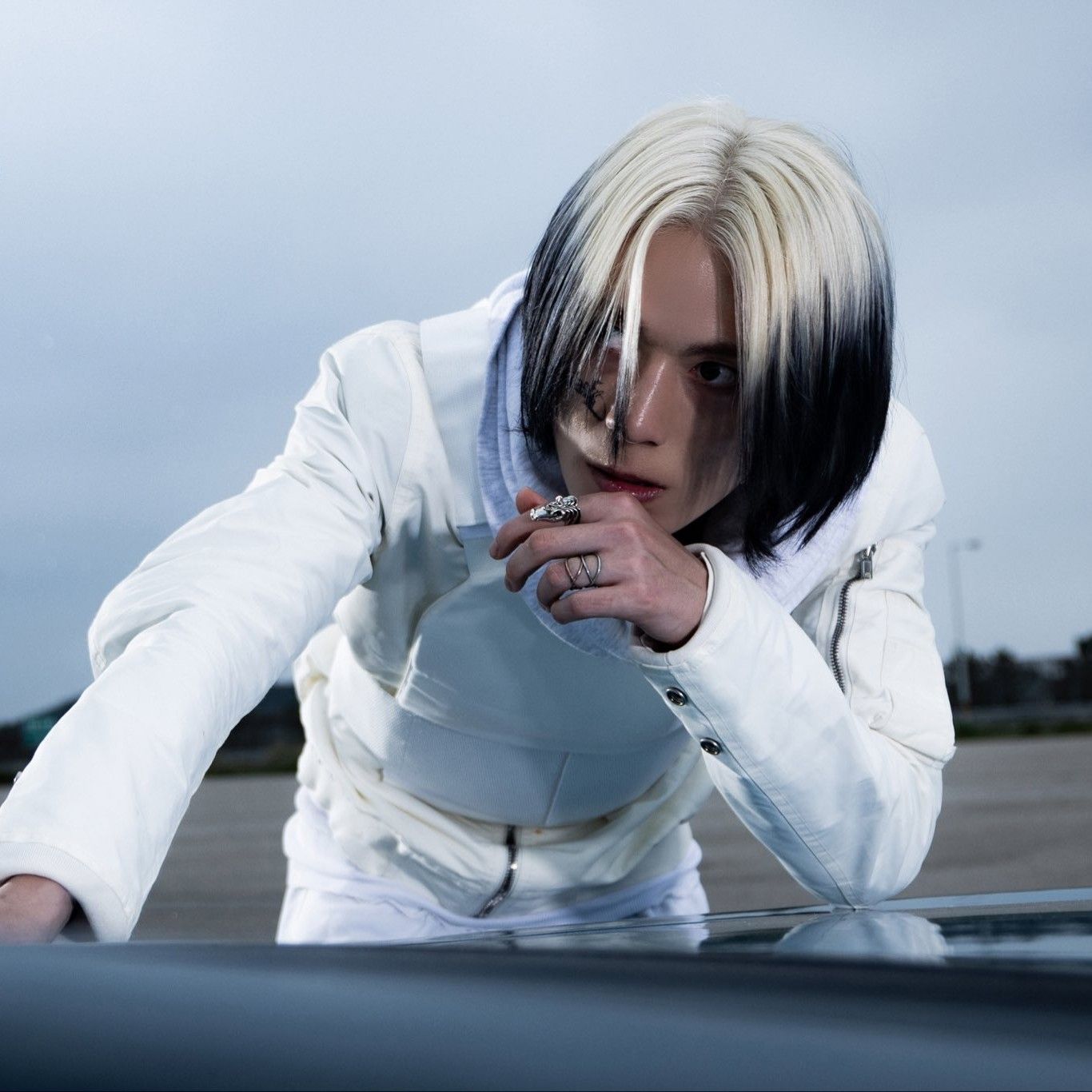 Behind-the-scenes cut of Kim Sangwoo (JUST B)