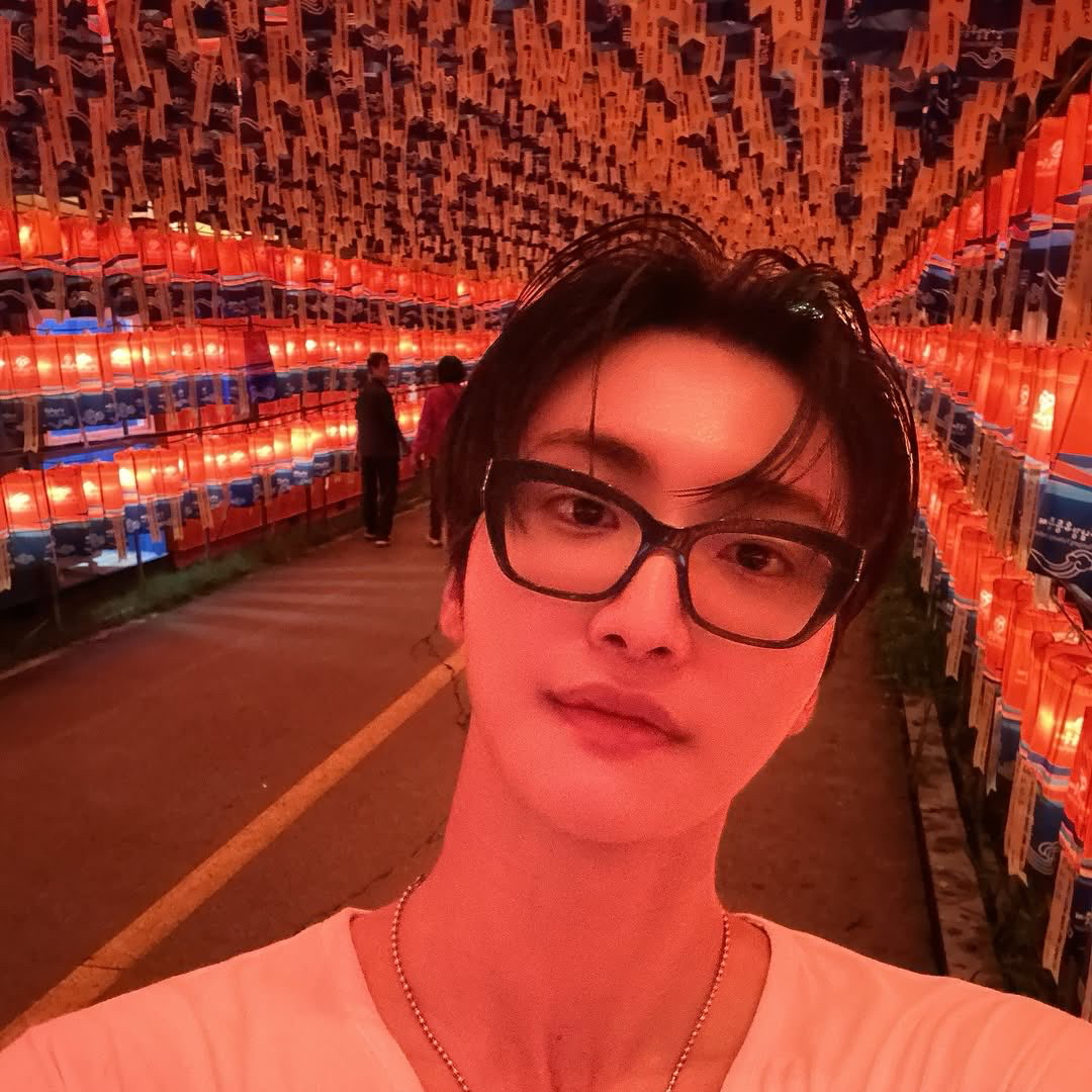 A moment captured by Seonghwa (ATEEZ)'s fan