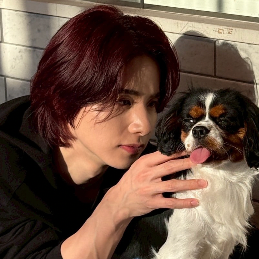 Recent activity shot of Sato Keigo (JO1)
