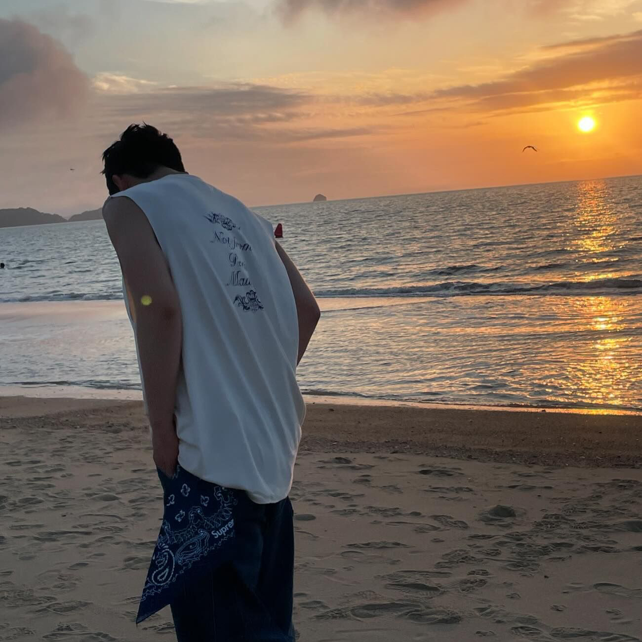 Recent activity shot of Kim Yohan (WEi)