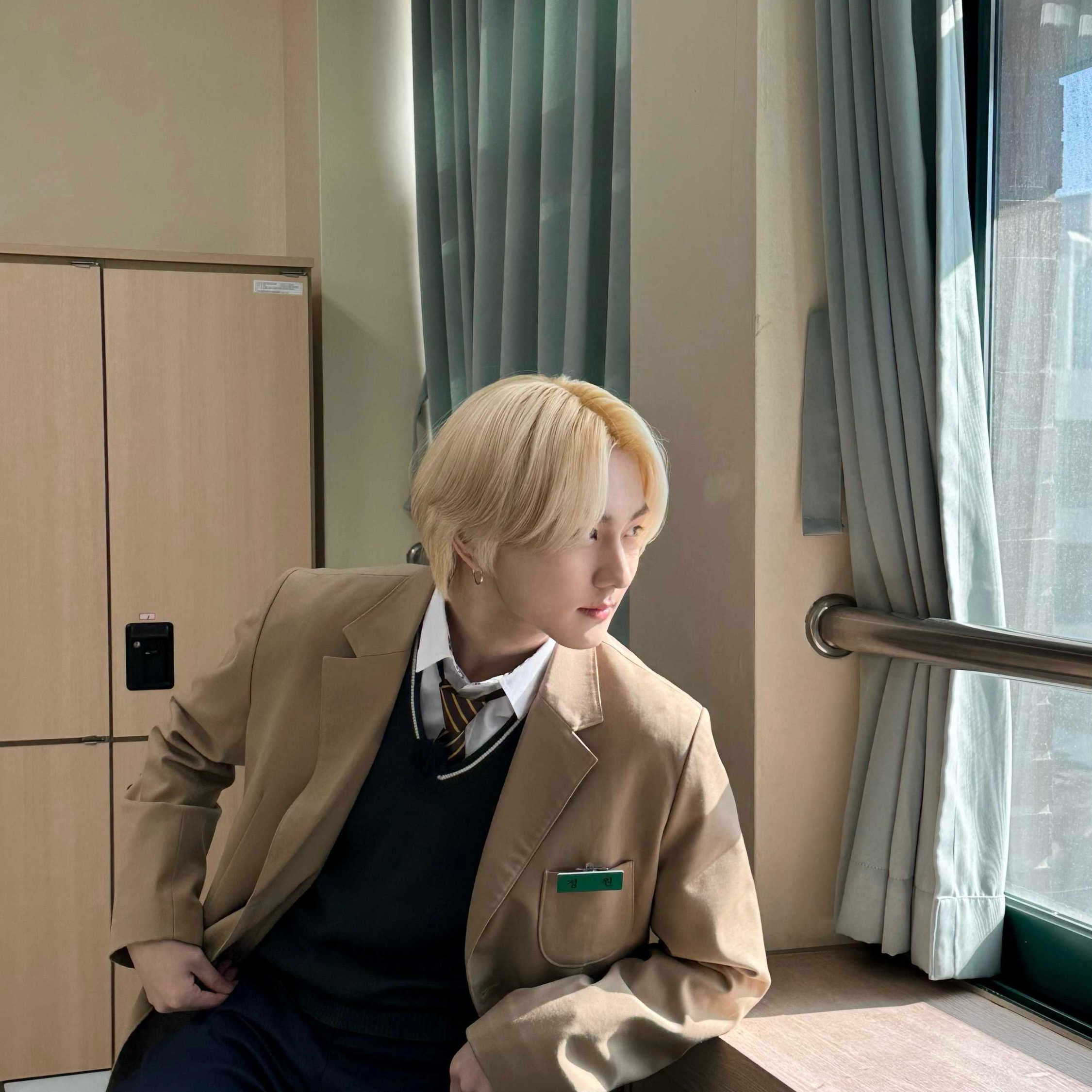 A moment captured by Jungwon (ENHYPEN)'s fan