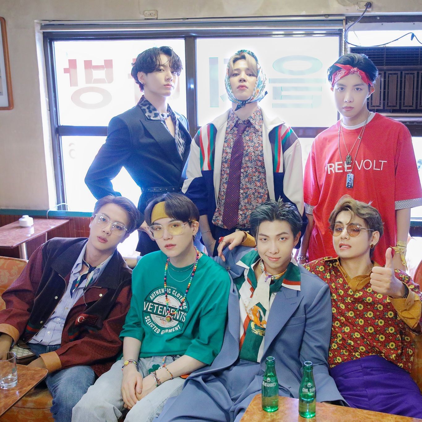 Recent activity shot of RM (BTS)