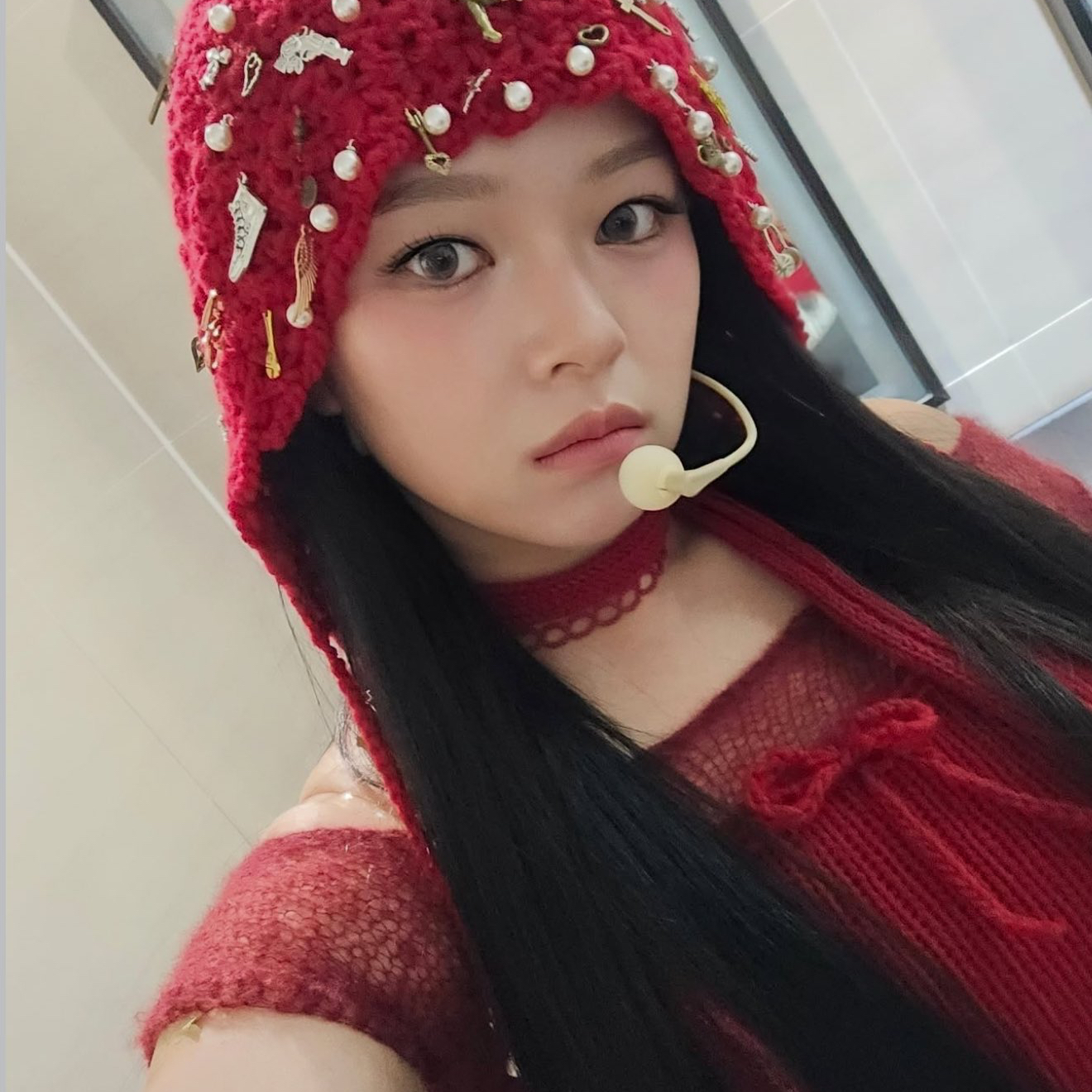 Recent activity shot of Jeongyeon (TWICE)