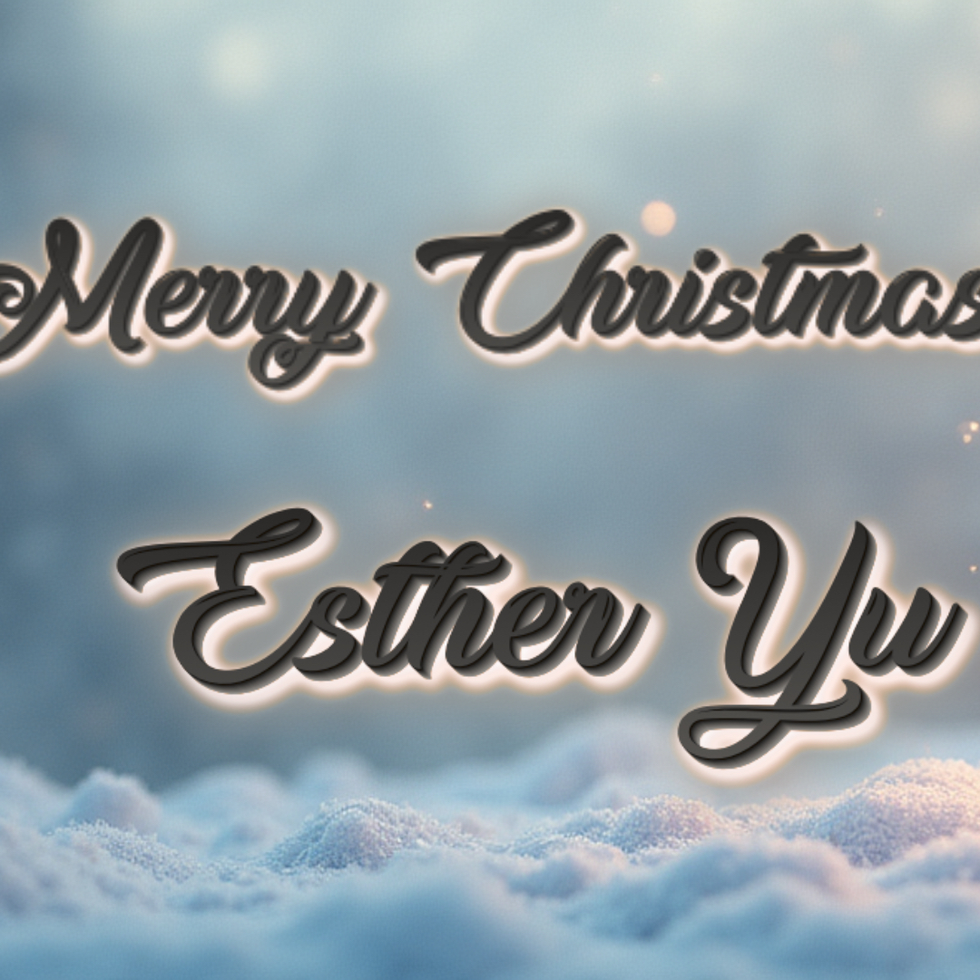 A moment captured by Esther Yu's fan