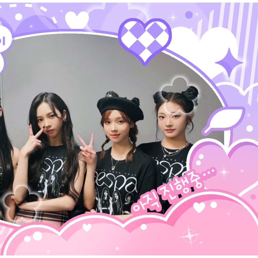 A moment captured by aespa's fan