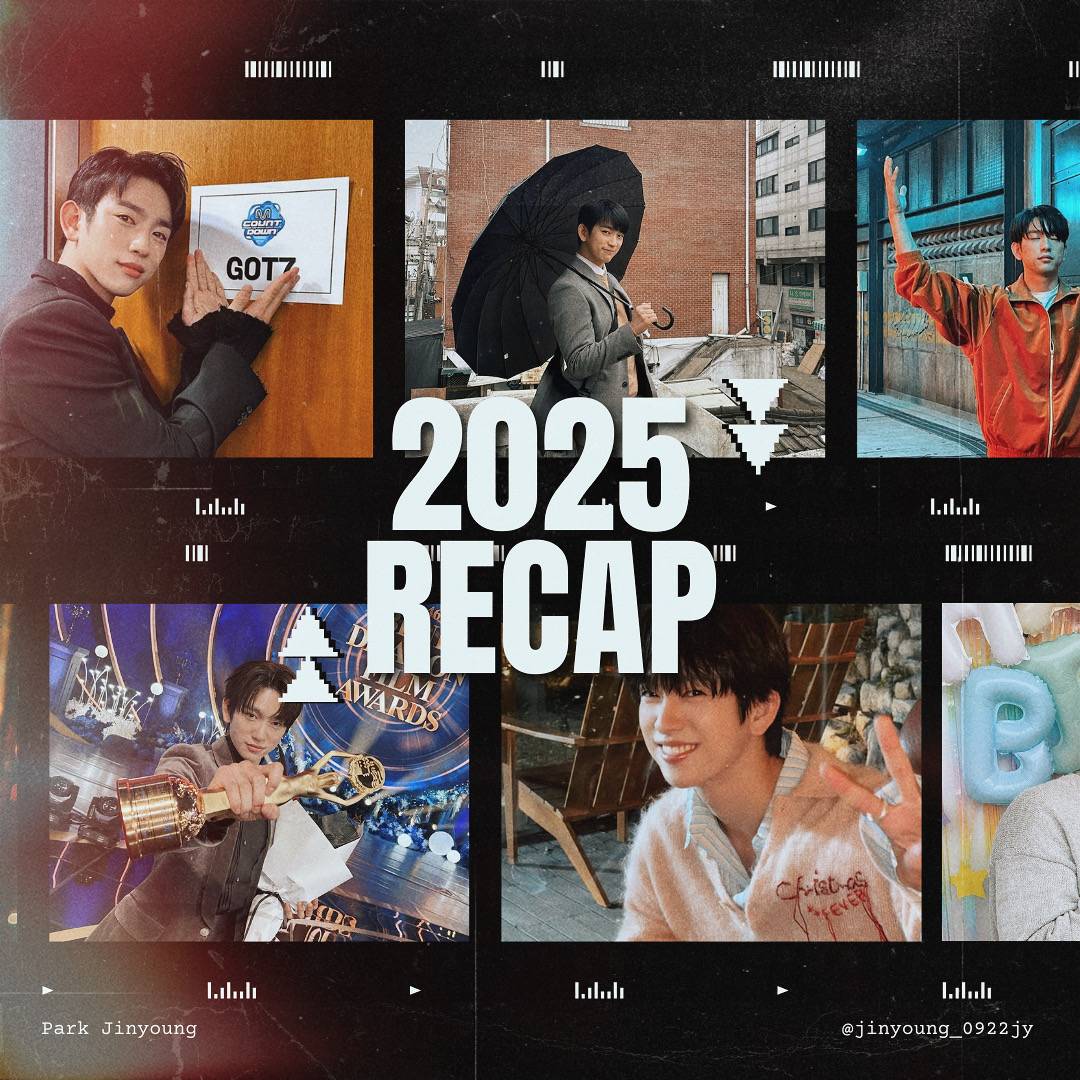 Recent activity shot of Jinyoung (GOT7)