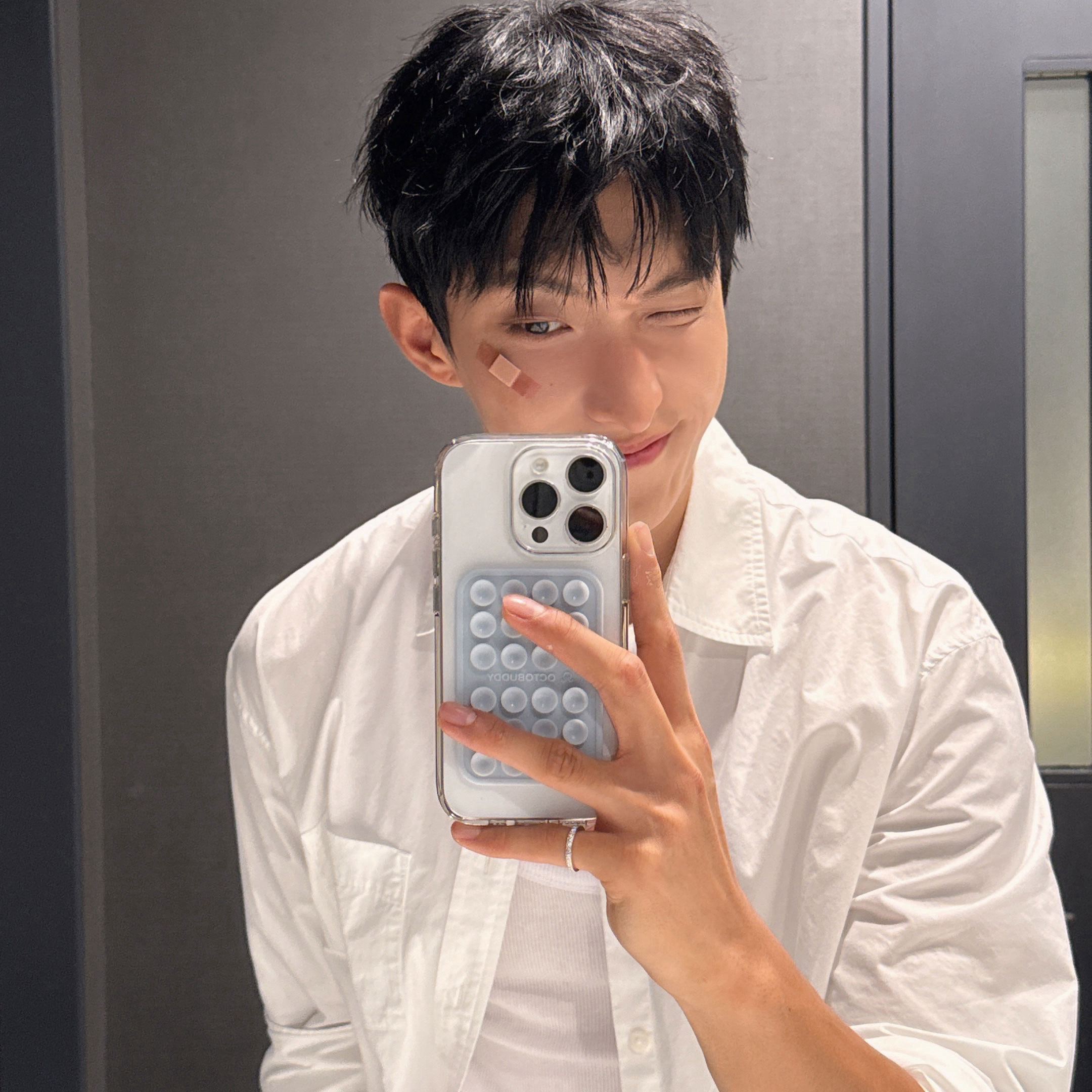 A moment captured by DK (SEVENTEEN)'s fan