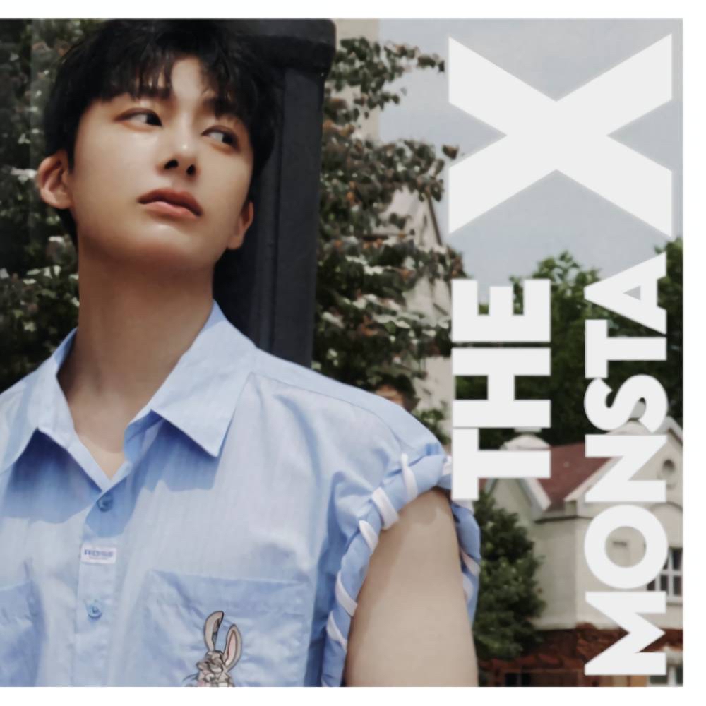 Behind-the-scenes cut of Hyungwon (MONSTA X)