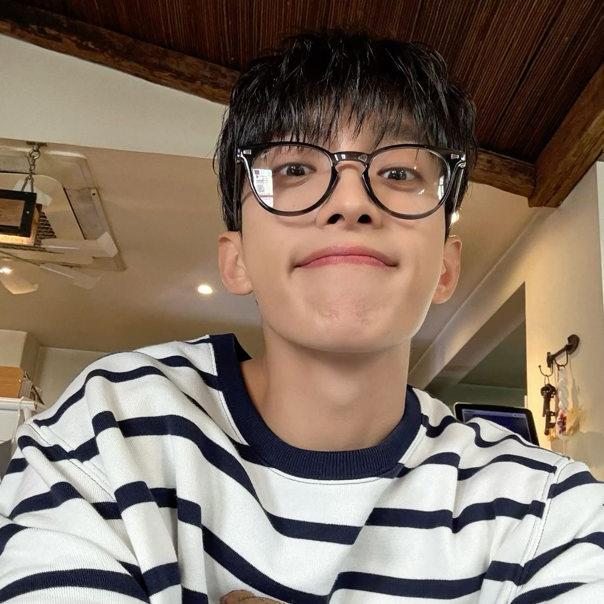 Recent activity shot of DK (SEVENTEEN)