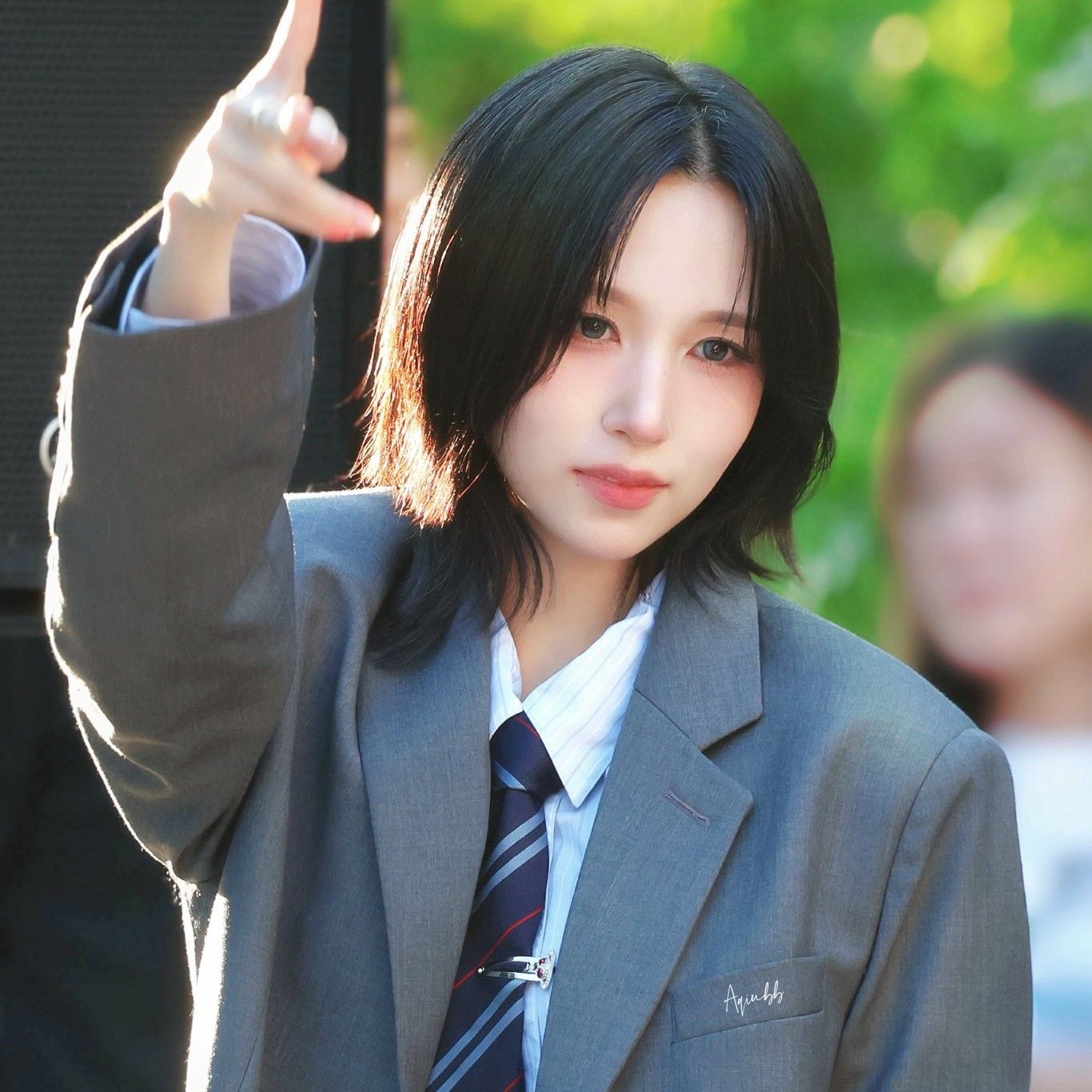 Mina (TWICE)粉絲拍下的瞬間