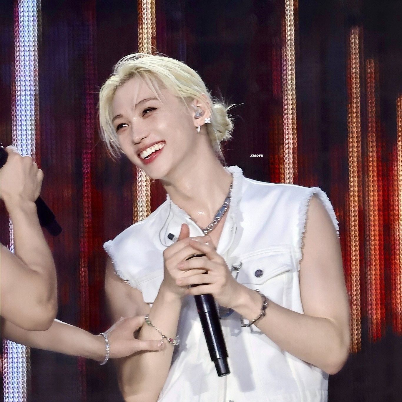 Momen yang diabadikan oleh penggemar Felix (Stray Kids)