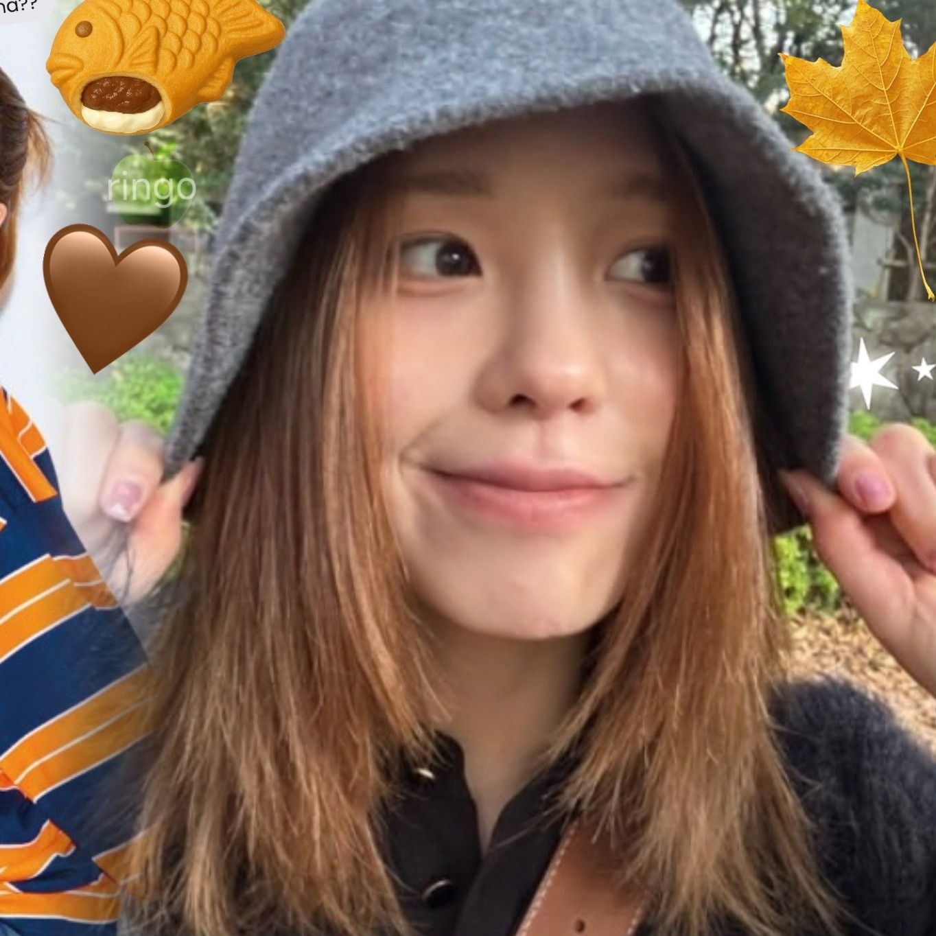 A moment captured by Mako (NiziU)'s fan