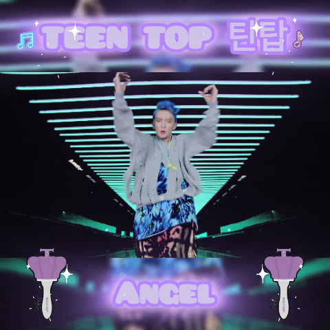 A moment captured by TEEN TOP's fan