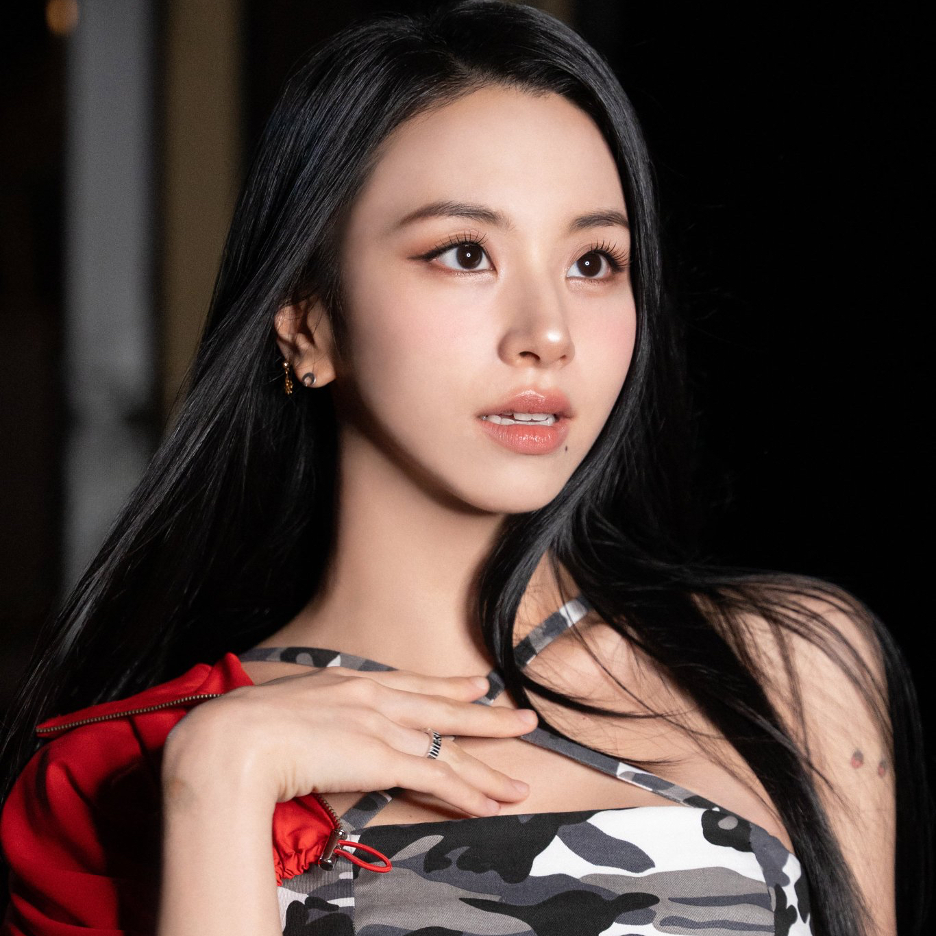 A moment captured by Chaeyoung (TWICE)'s fan