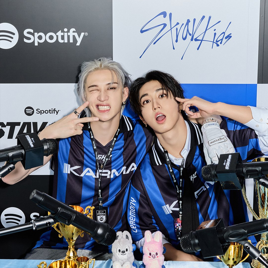 Recent activity shot of Stray Kids