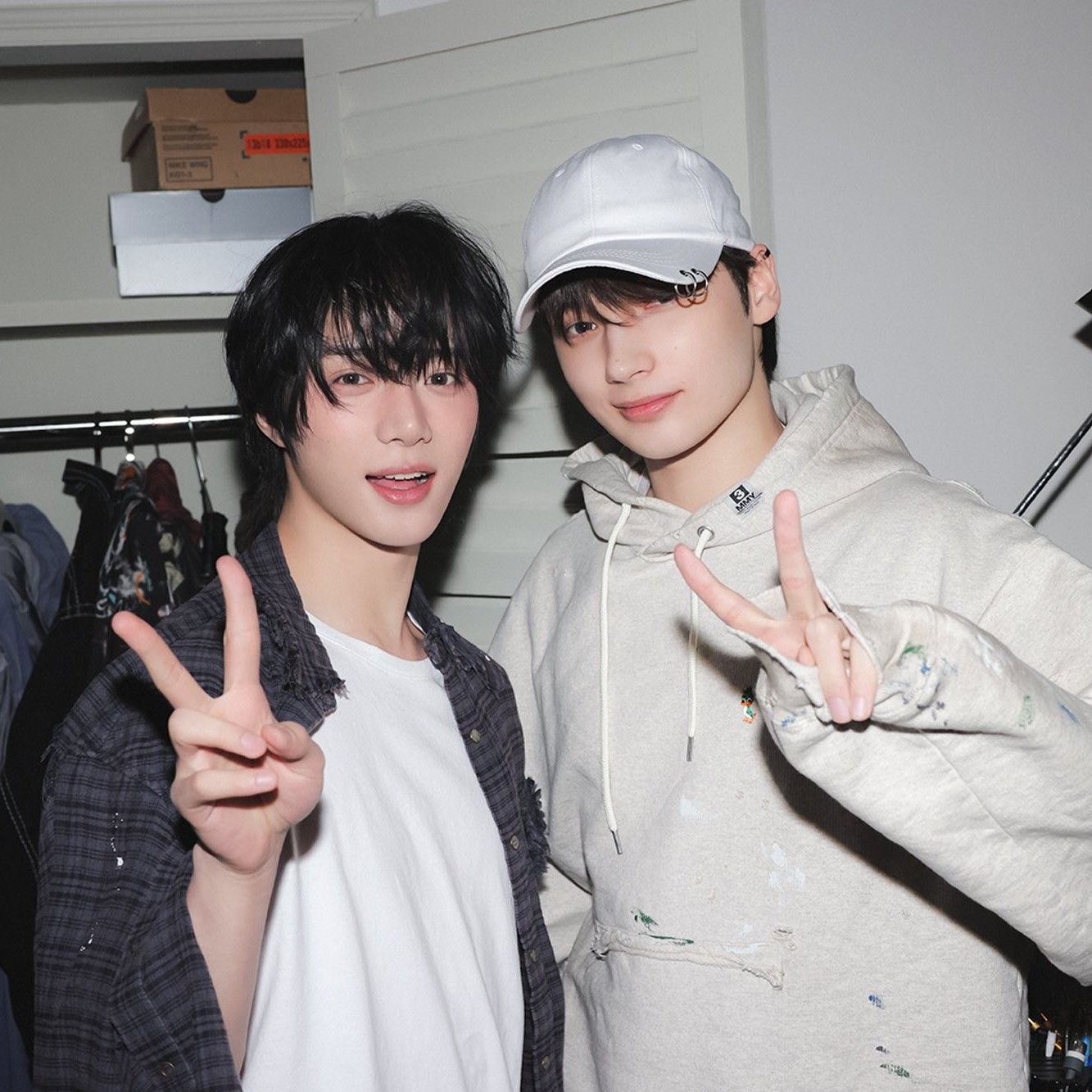 A moment captured by TOMORROW X TOGETHER's fan