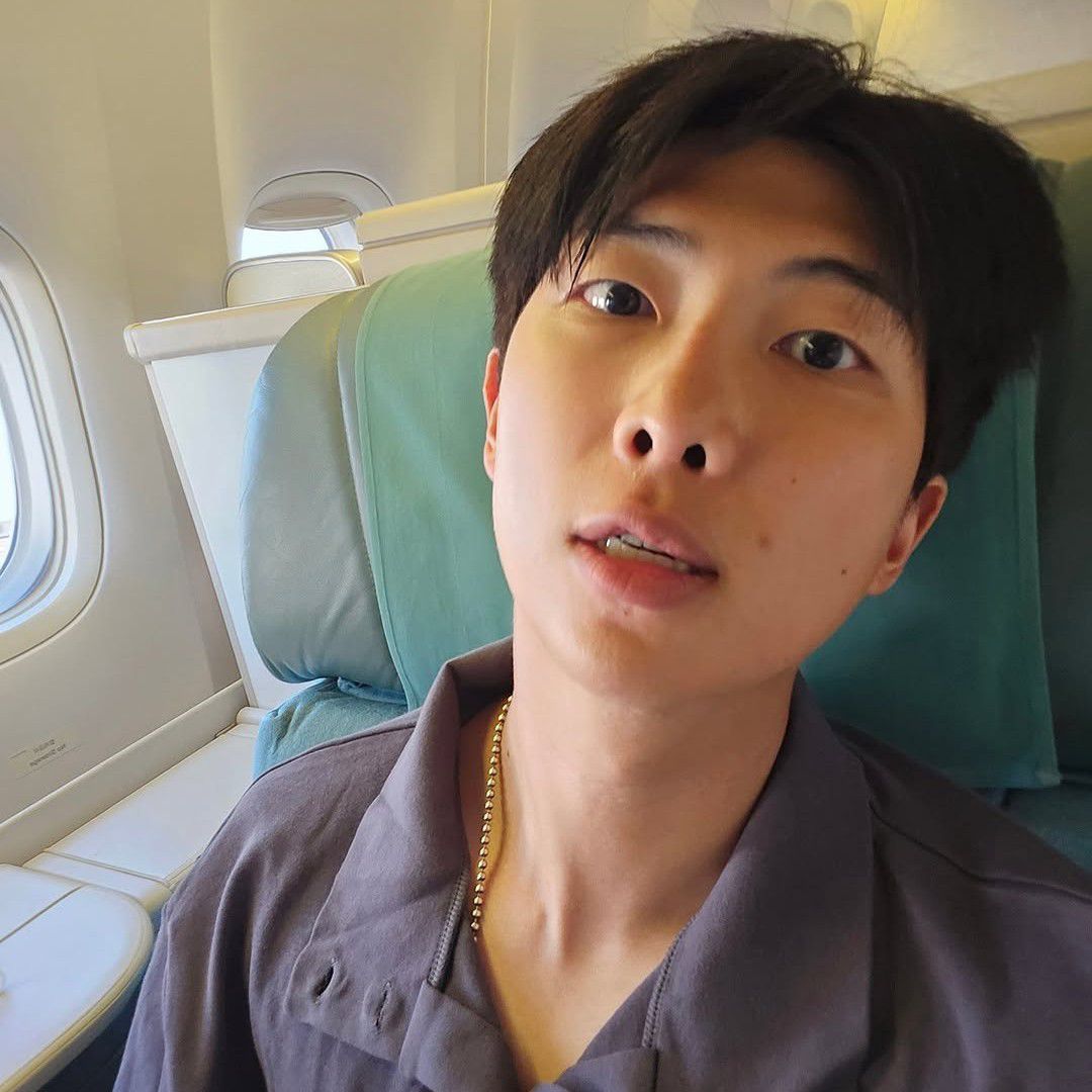 Recent activity shot of RM (BTS)