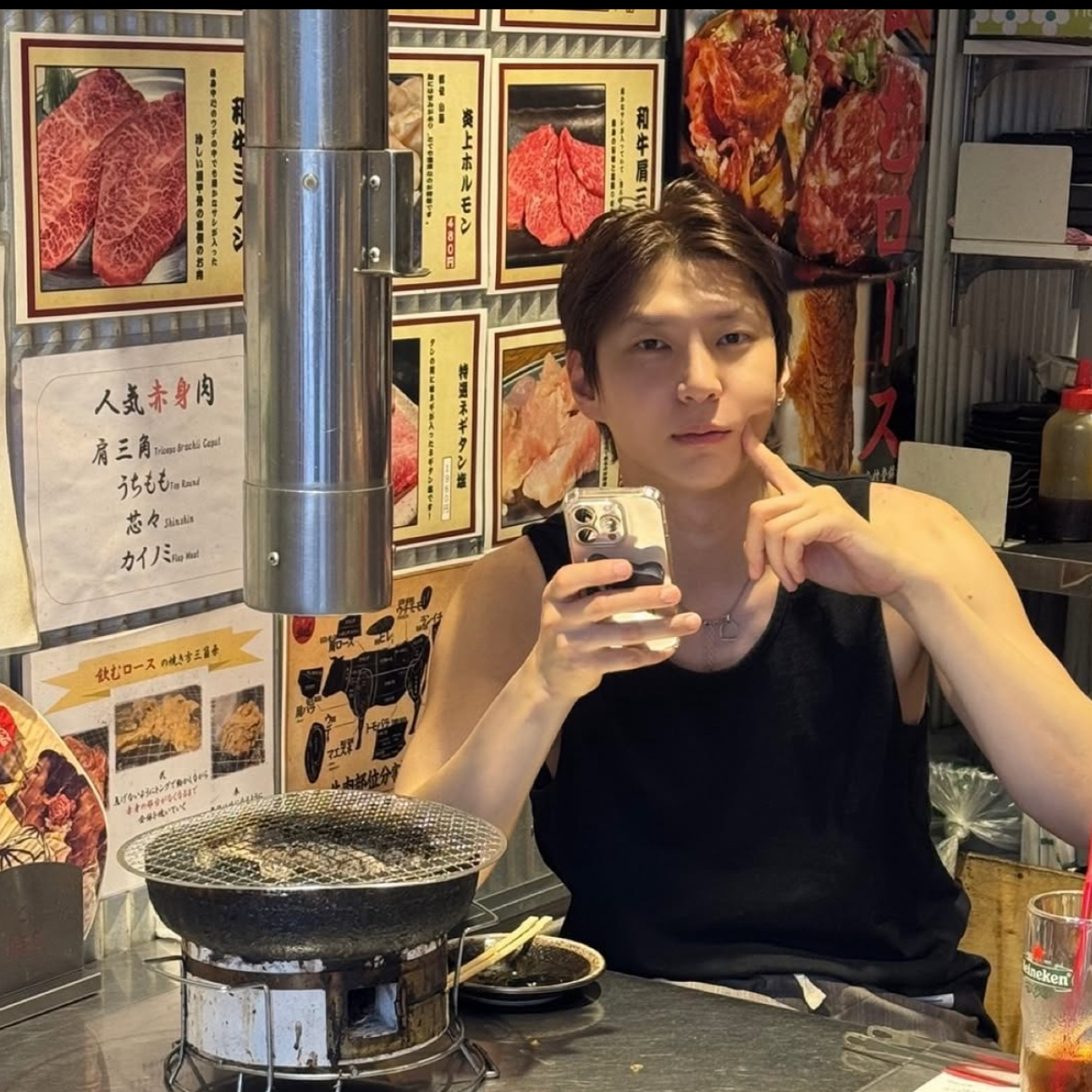A moment captured by LEO (VIXX)'s fan